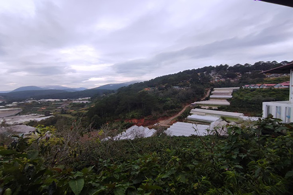 view từ homeStay Thung Lũng Mây