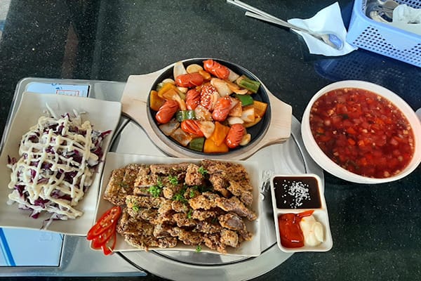 Các món ăn mang hương vị Hàn Quốc đặc trưng
