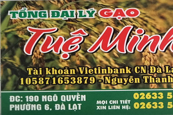 Đại lý gạo Tuệ Minh