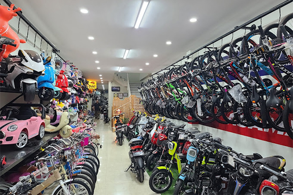 Cửa hàng xe đạp Đà Lạt Thảo Hà